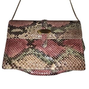 VTG Morris Moskowitz MM Python Snakeskin Women's Bag